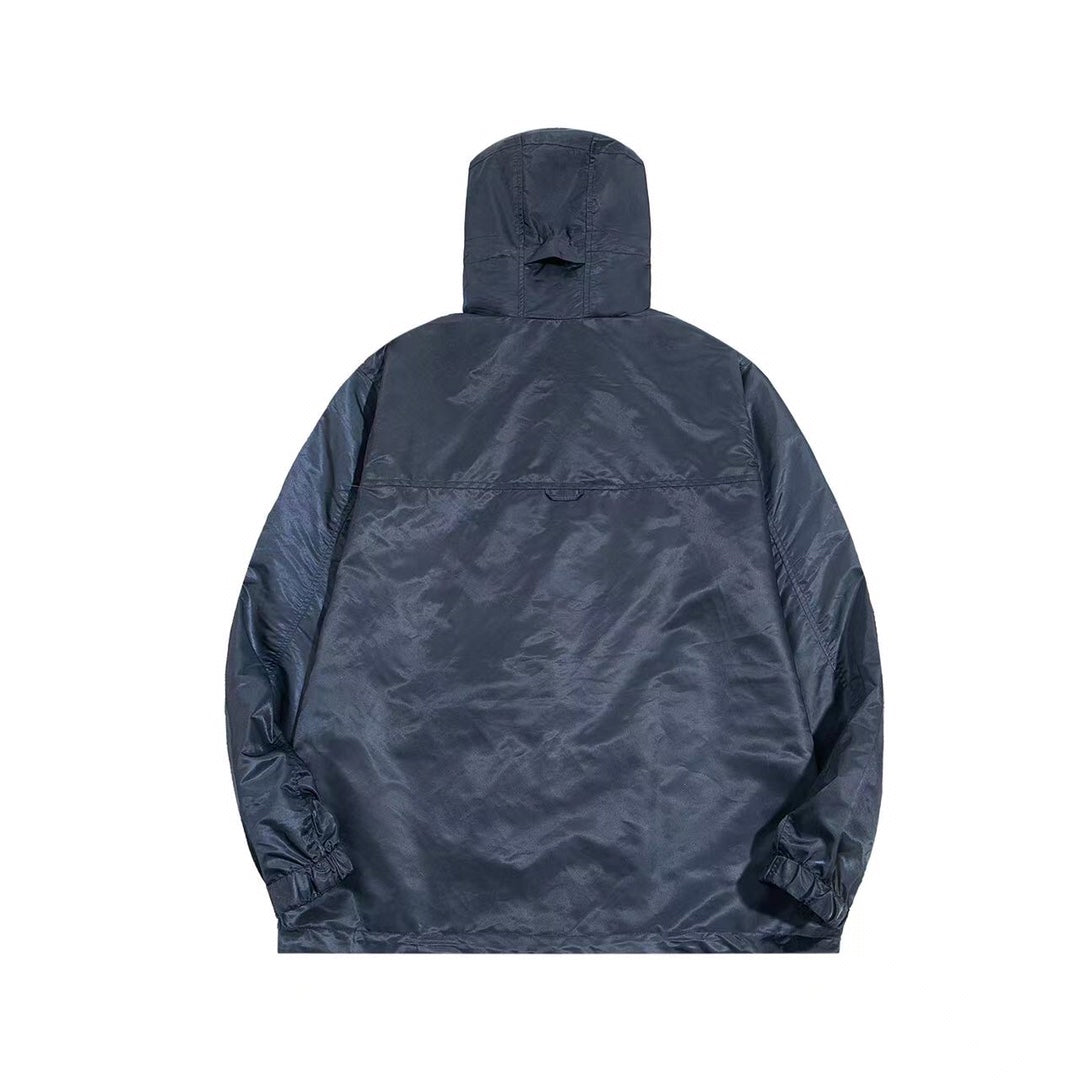 250729 A new top-quality dark-patterned jacquard double-sided jacket and windbreaker