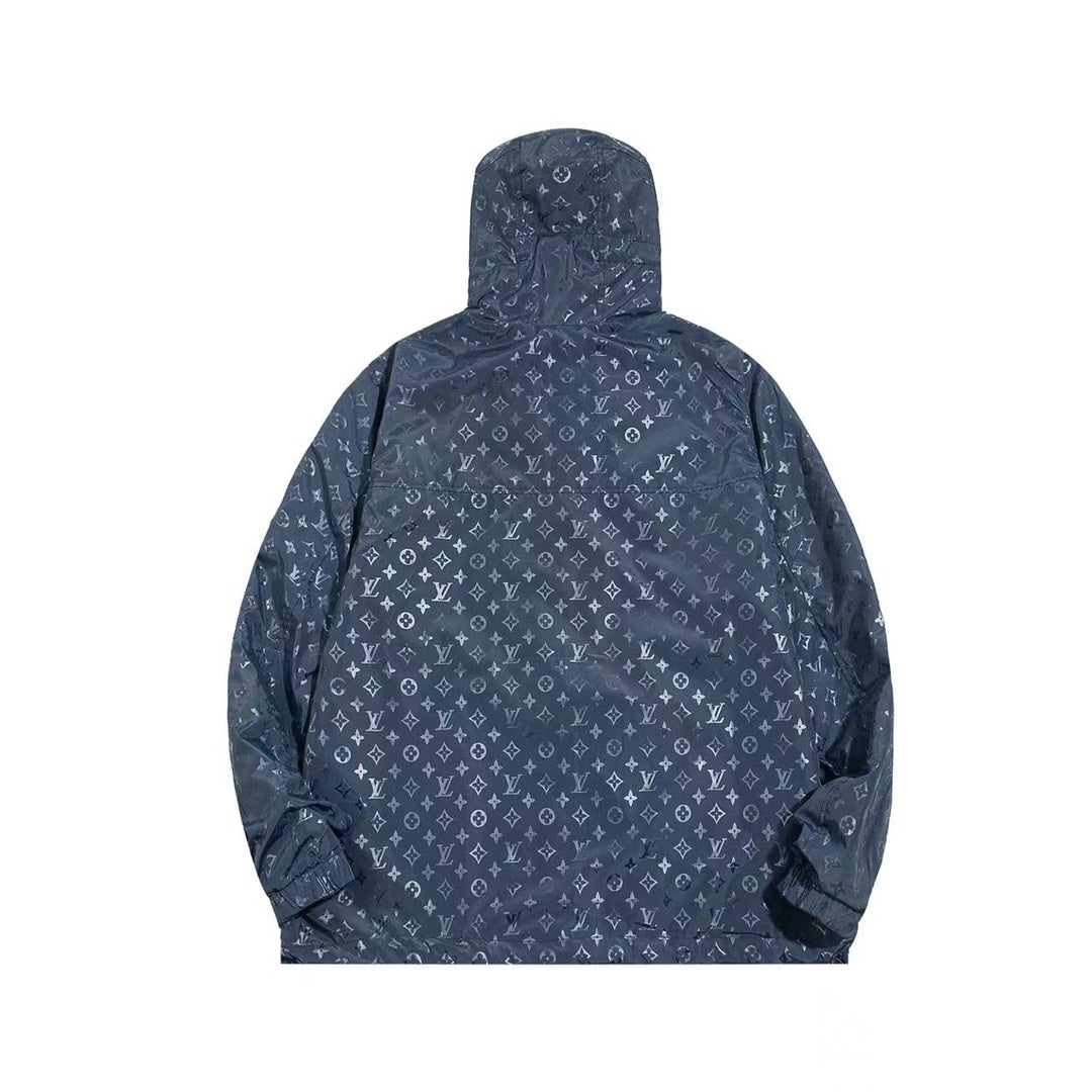 250729 A new top-quality dark-patterned jacquard double-sided jacket and windbreaker