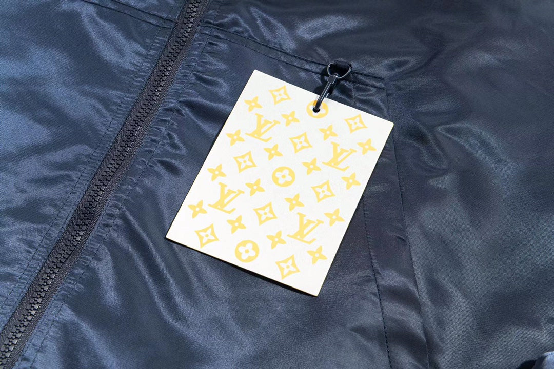 250729 A new top-quality dark-patterned jacquard double-sided jacket and windbreaker