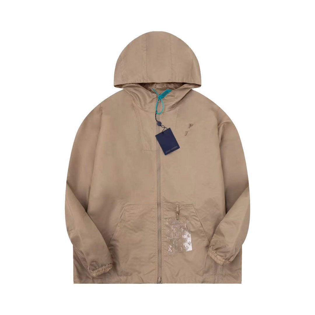 250729 A new top-quality dark-patterned jacquard double-sided jacket and windbreaker