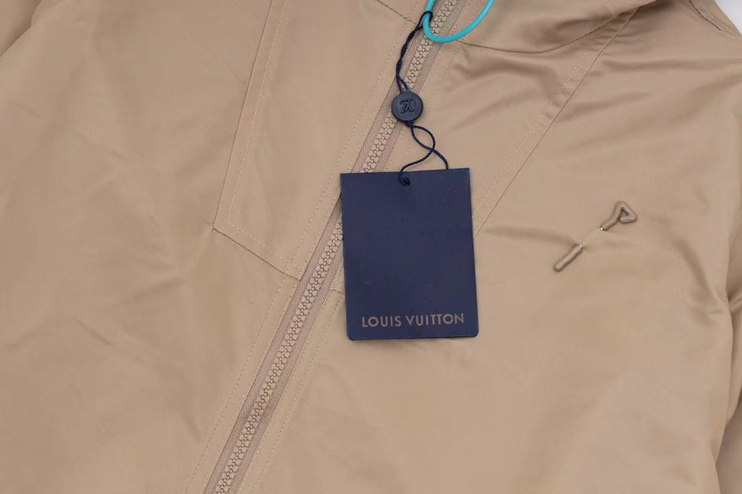 250729 A new top-quality dark-patterned jacquard double-sided jacket and windbreaker