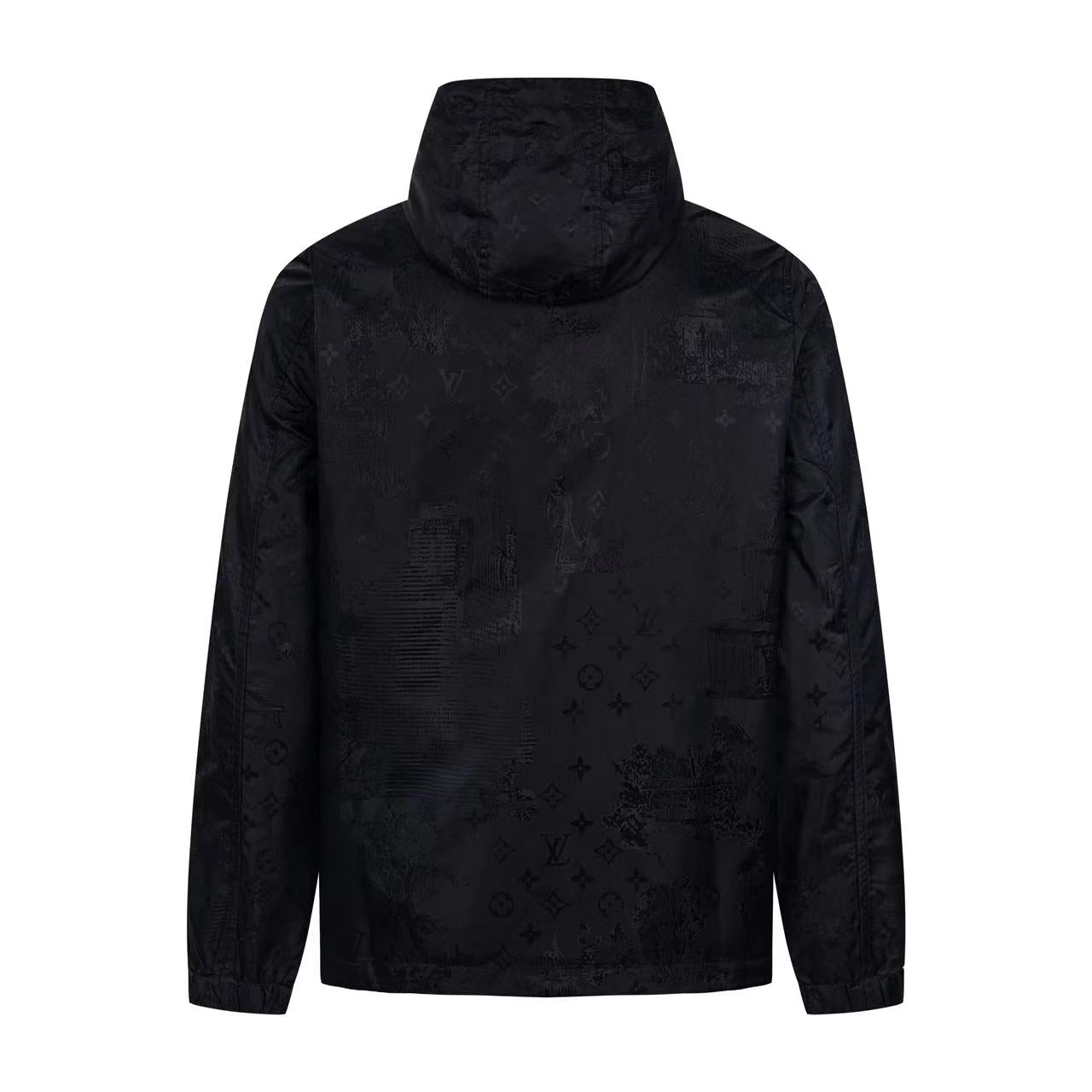 250729 A new top-quality dark-patterned jacquard double-sided jacket and windbreaker