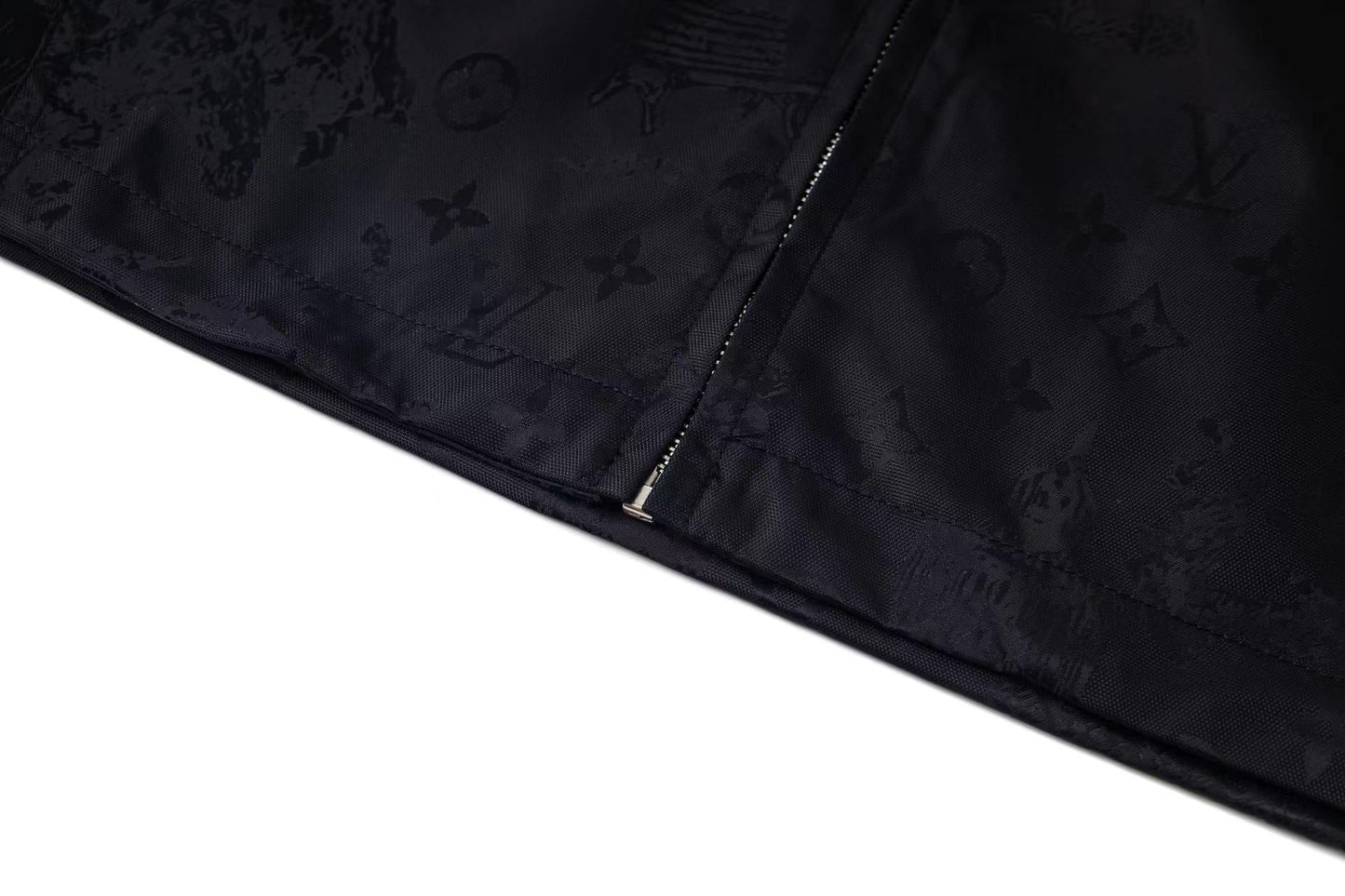 250729 A new top-quality dark-patterned jacquard double-sided jacket and windbreaker