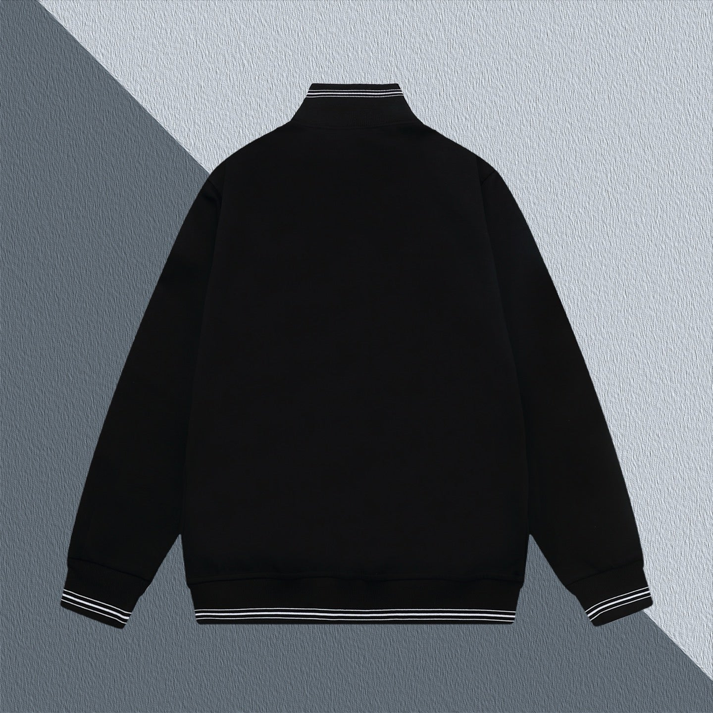 250808 New high-quality zipper pocket triangular label coat jacket