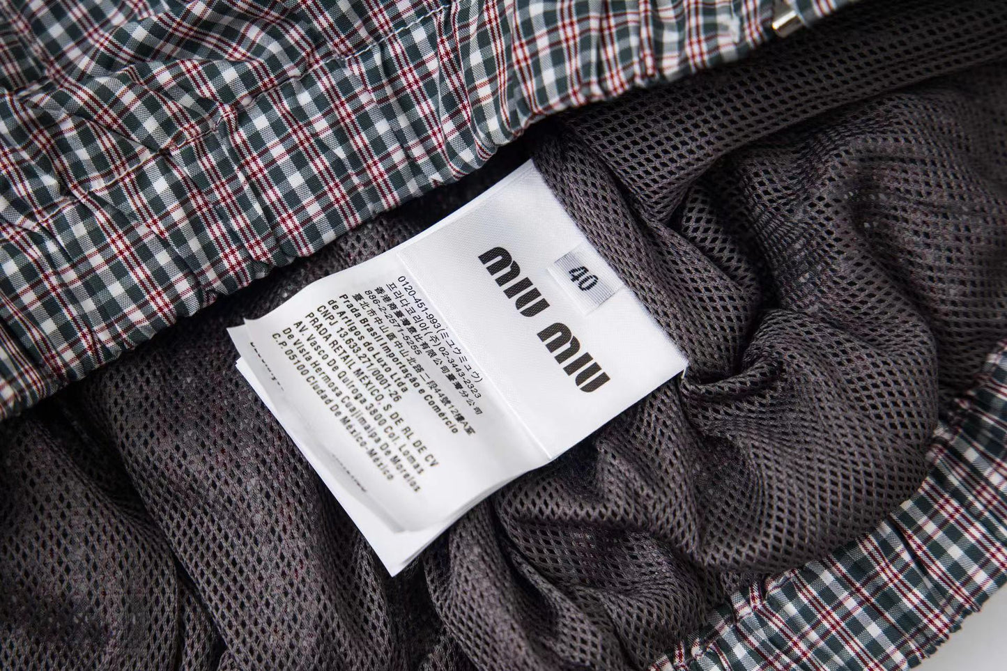 250808 New high-quality checkered tech fabric pilot jacket