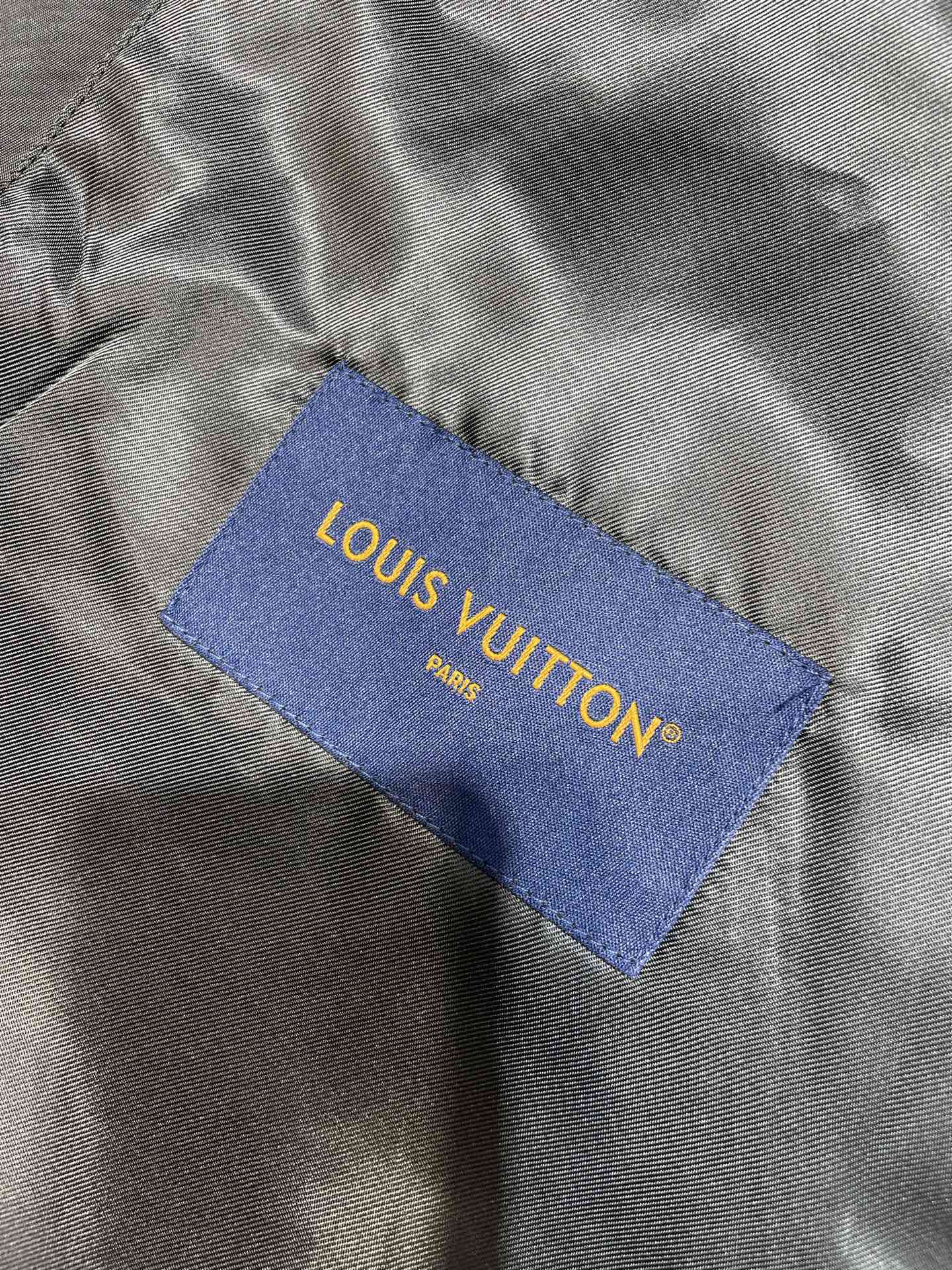250808 A new high-quality patchwork leather jacquard jacket