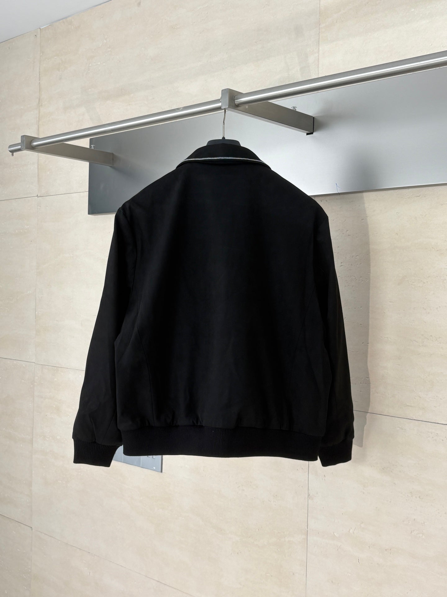 250808 New high-quality embroidered suede cowhide pilot jacket