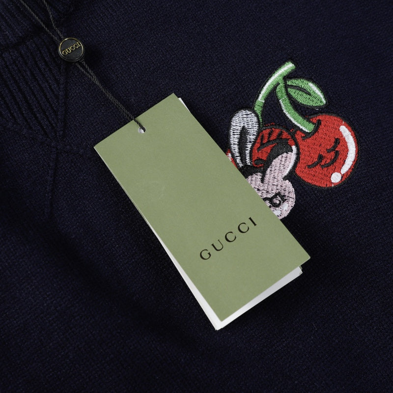 250808 A new high-quality, classic jacquard pattern simple sweater