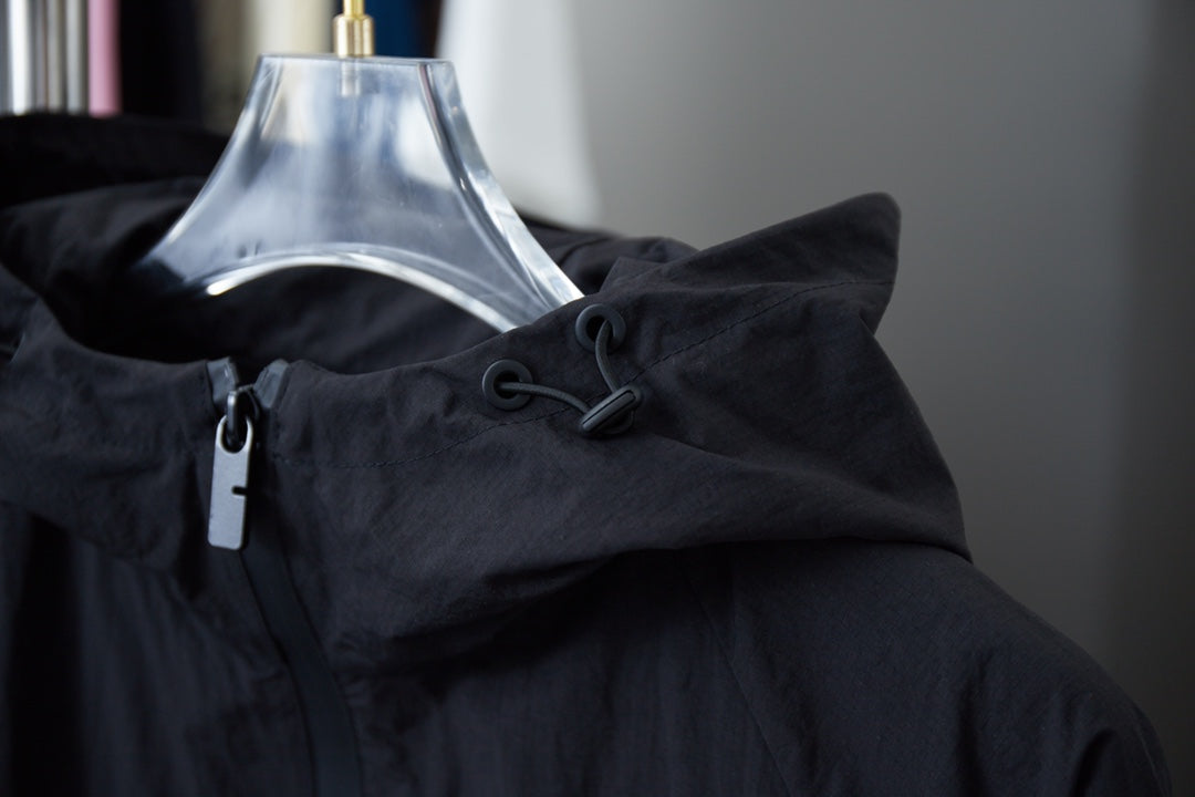 250808 New high-quality jacquard nylon hooded jacket for equestrian riders