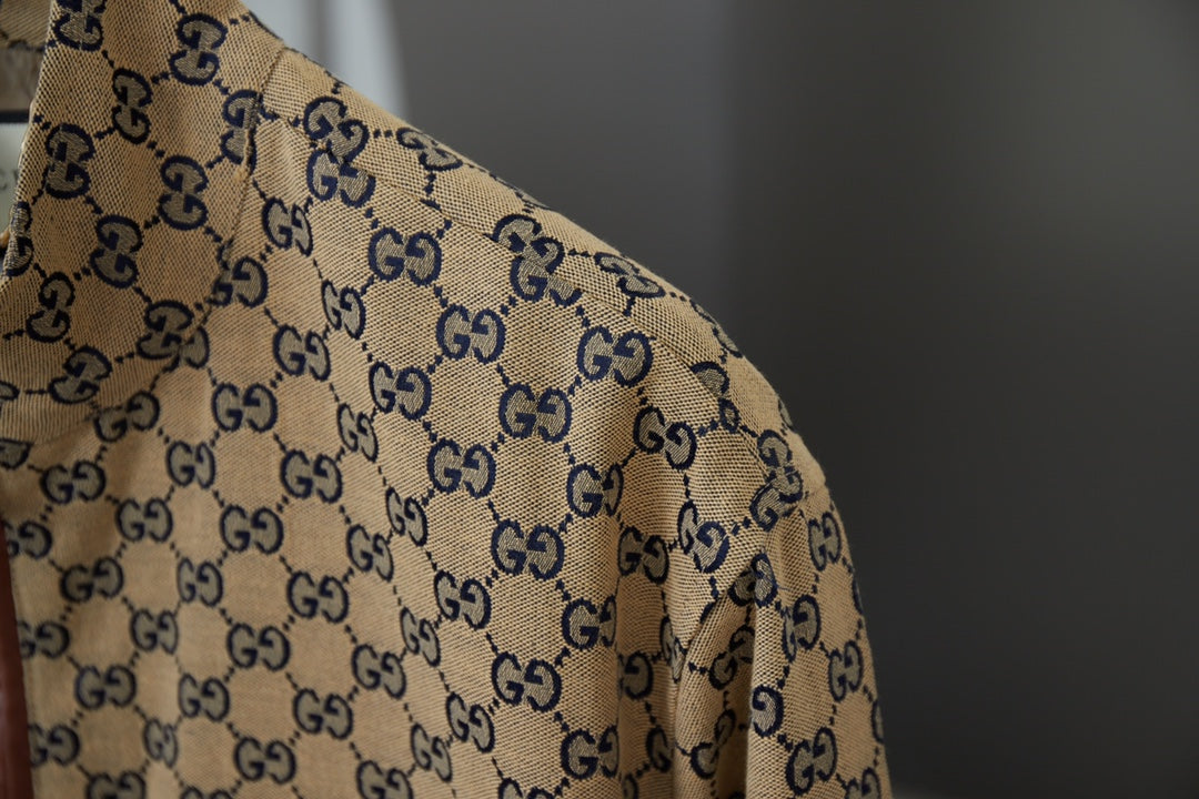 250808 New high-quality jacquard stand-up collar jacket