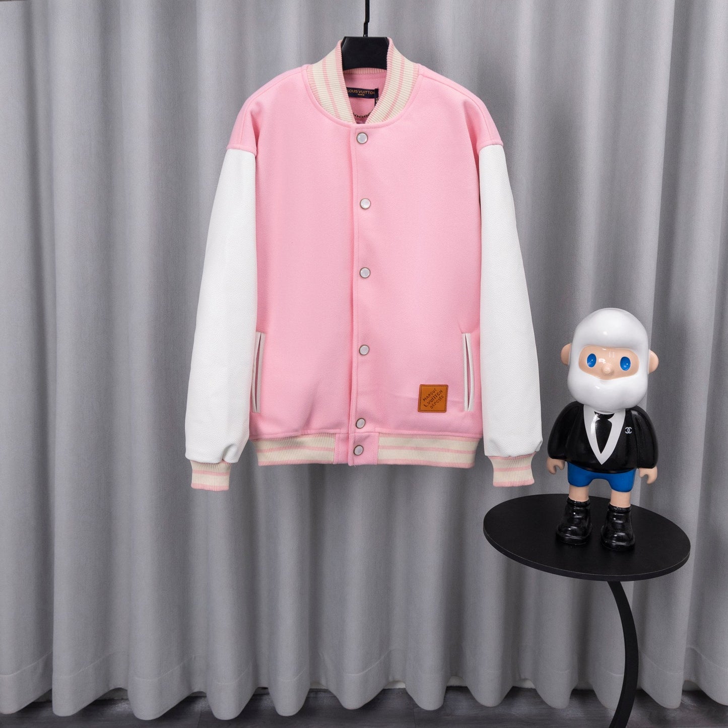 250808 A new high-quality, minimalist design baseball jacket