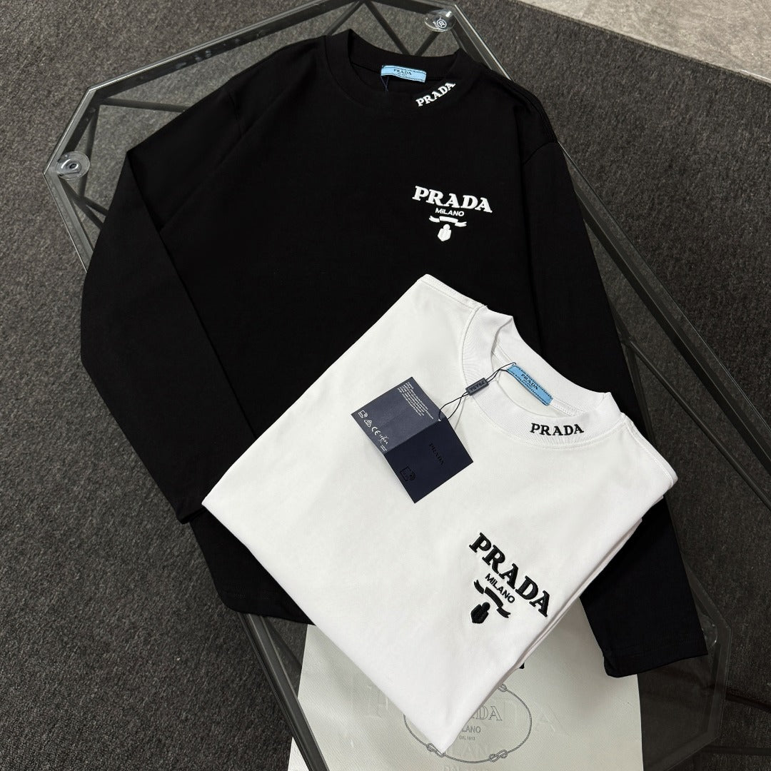 250813 New high-quality, high-density pure cotton long-sleeved shirts