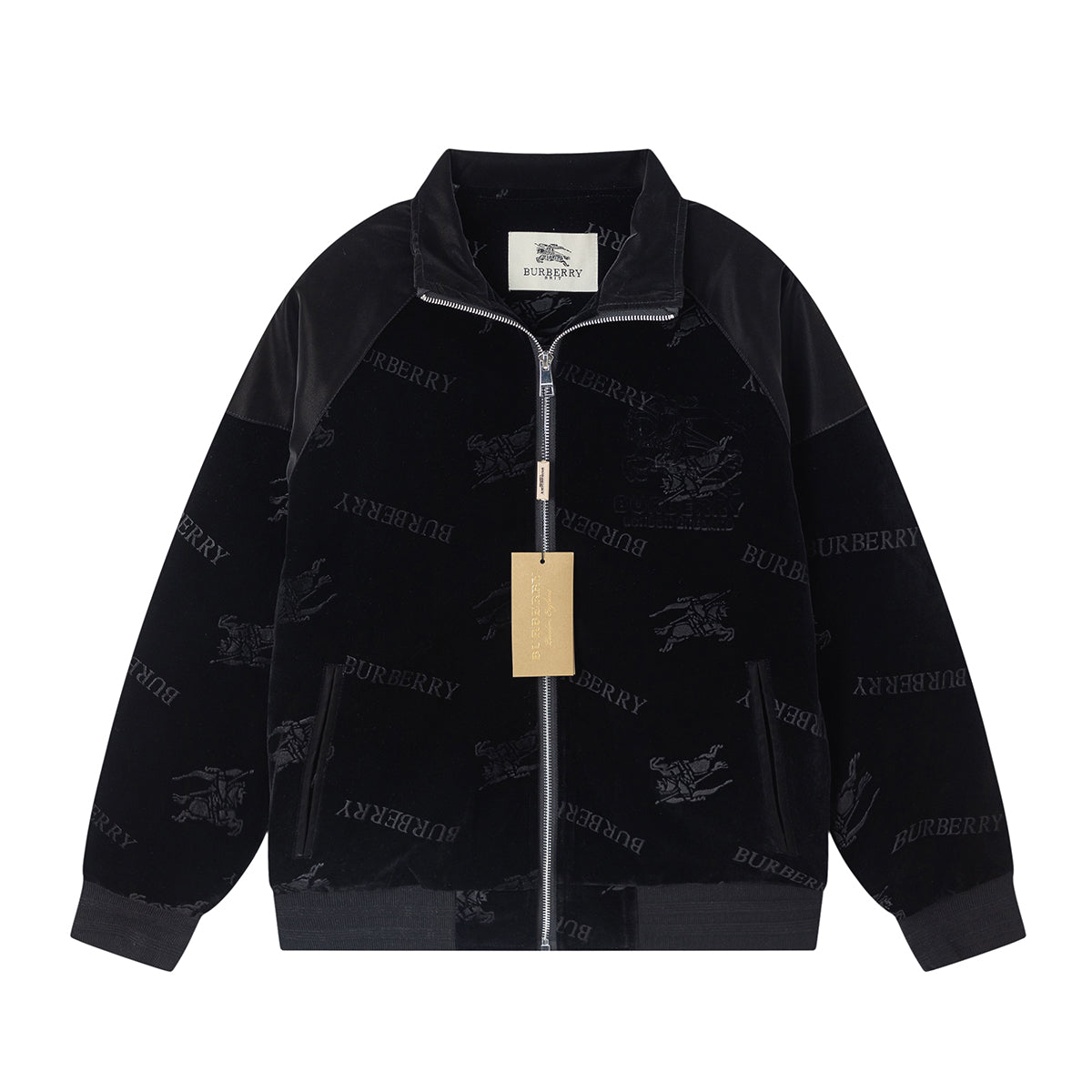 250813 A new high-quality black full-print jacket
