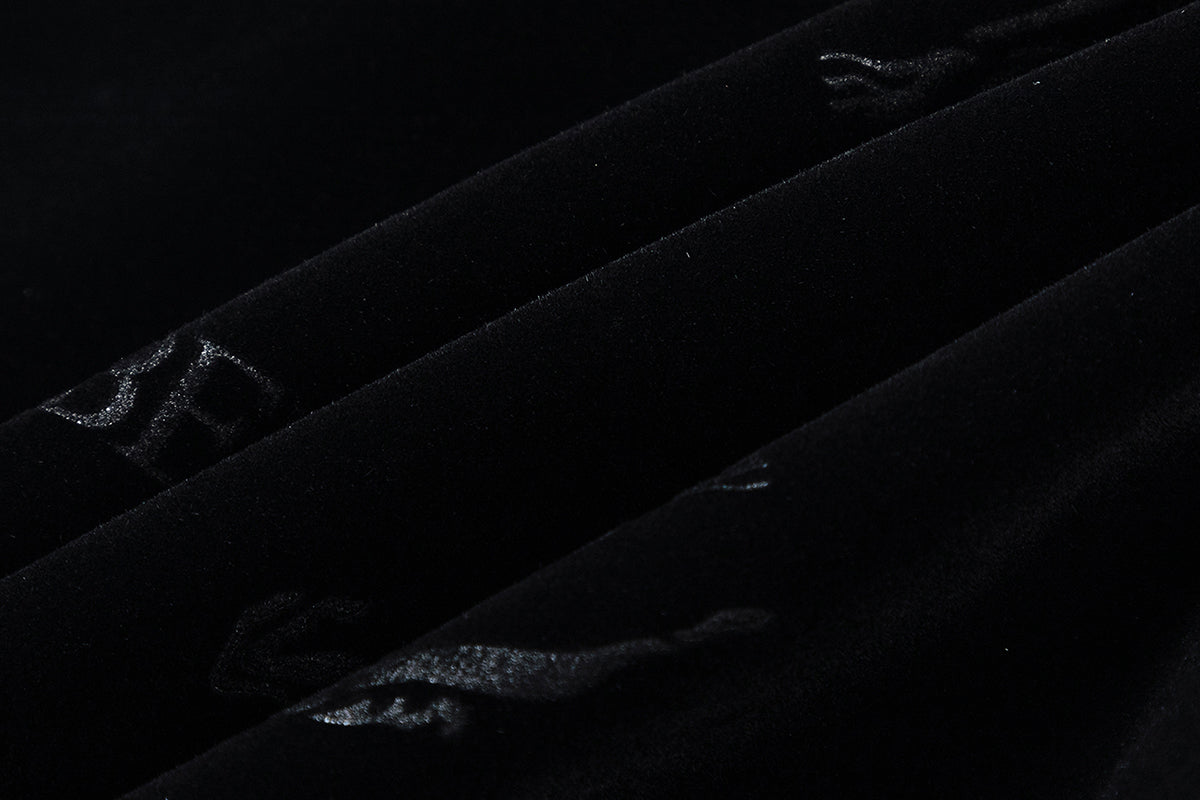 250813 A new high-quality black full-print jacket