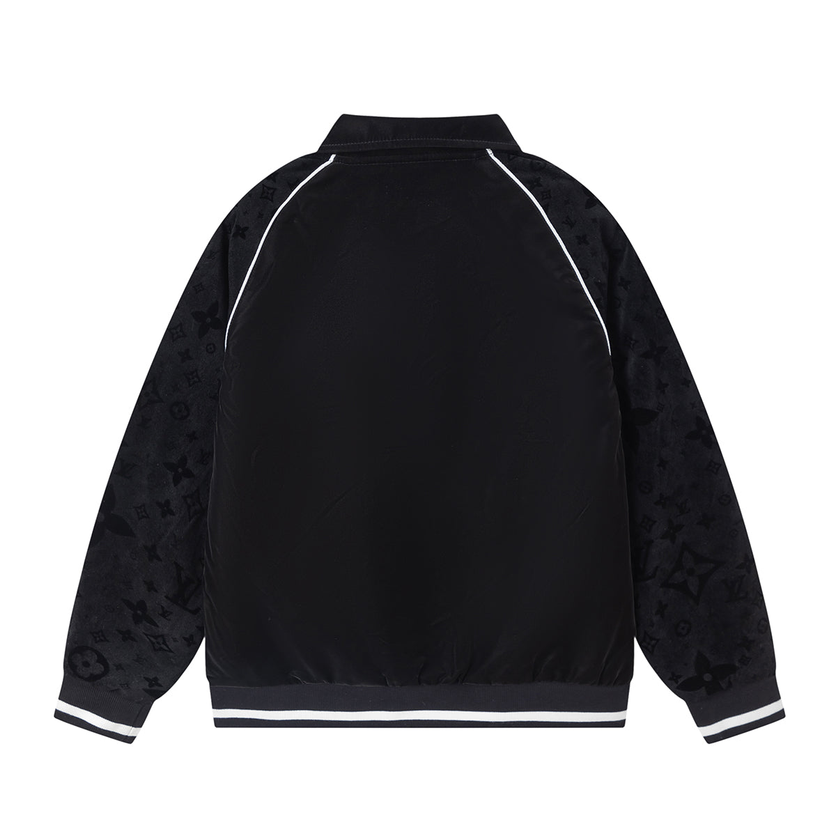 250813 A new high-quality black full-print jacket