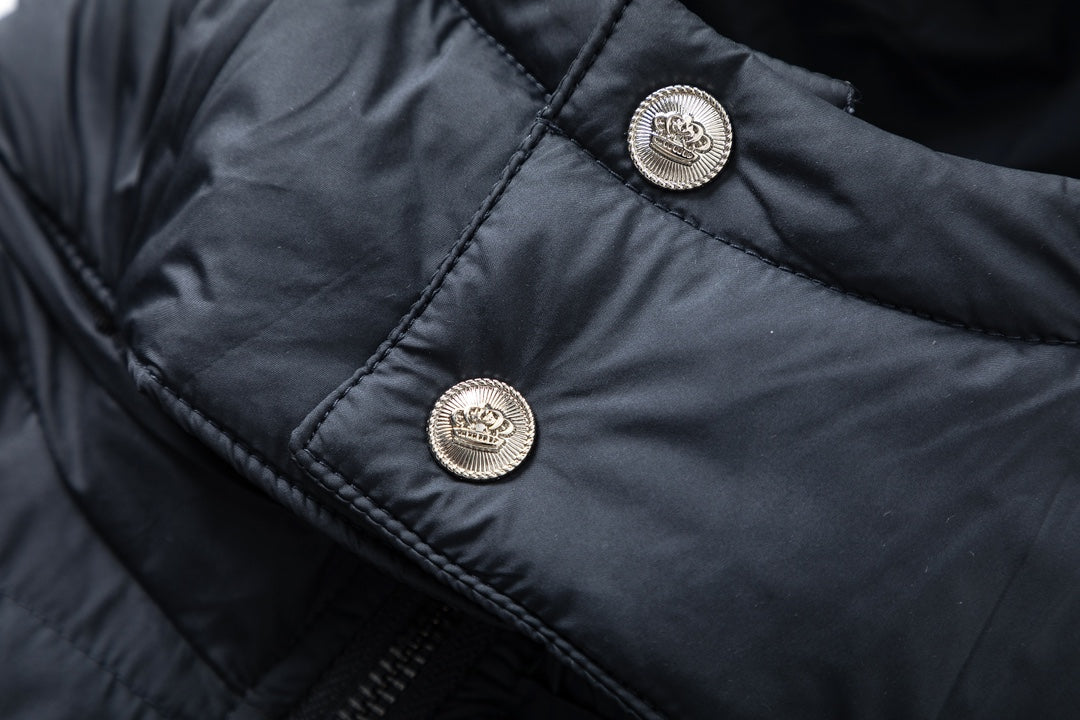 250813 New high-quality classic full-print fabric super soft and warm down jacket