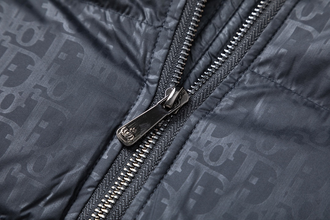 250813 New high-quality classic full-print fabric super soft and warm down jacket