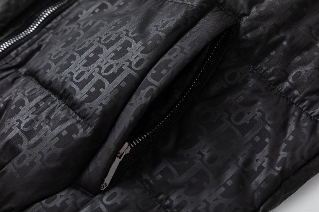 250813 New high-quality classic full-print fabric super soft and warm down jacket