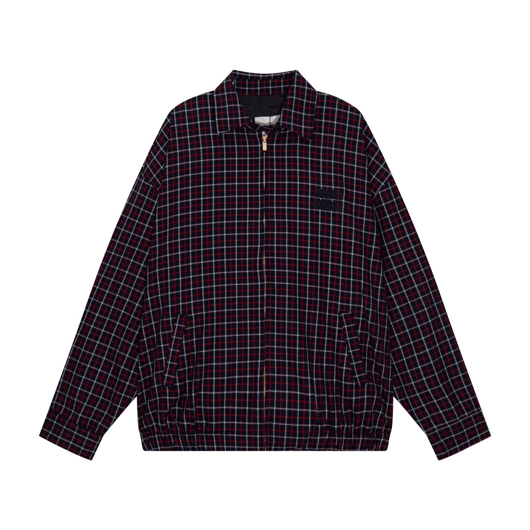 250813 New high-quality checkered jacket
