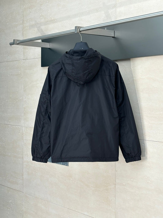 250819 New high-quality recycled nylon hooded sunproof jacket