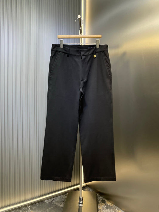 250819 New high-quality lightweight linen work pants