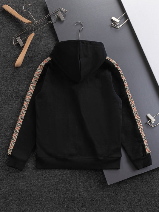 250908 New high-quality, heavy-duty, exquisitely pieced zipper hoodie