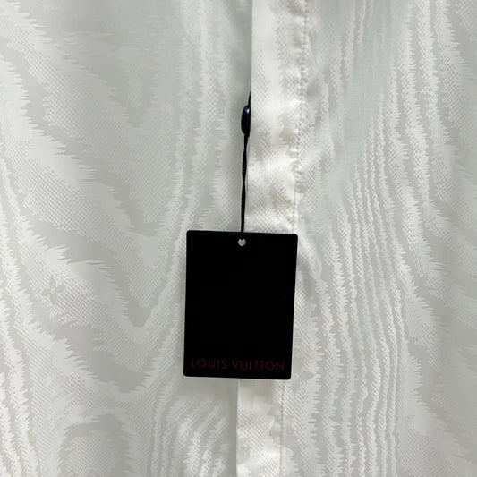 250917 New high-quality custom fabric wood-grain long-sleeved shirt