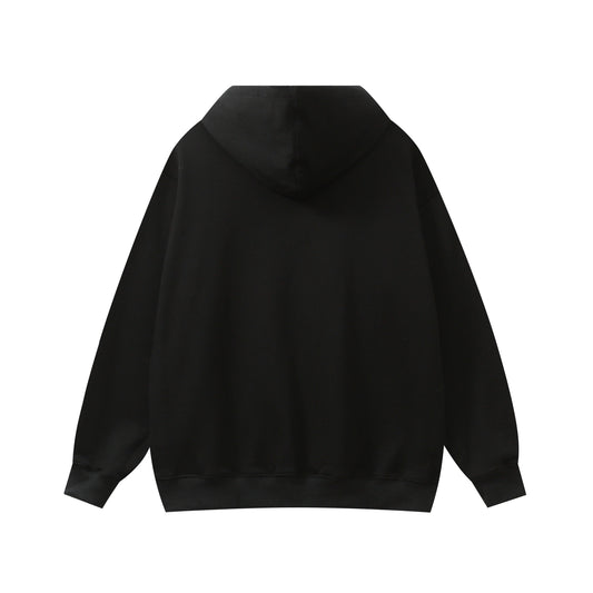 250930 new high-quality hoodie with a triangular logo patchwork decoration