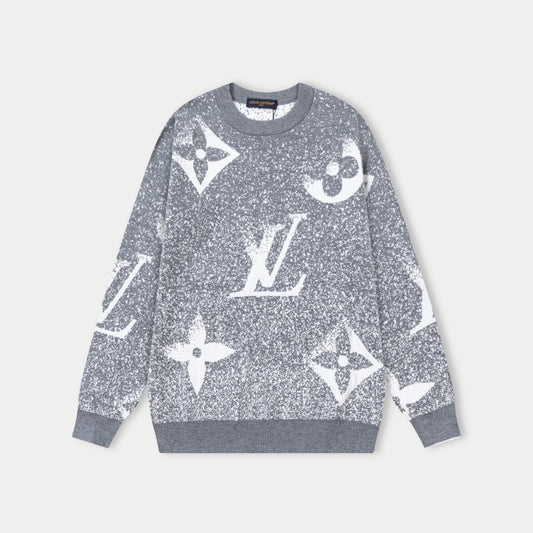 250930 New high-quality Christmas atmosphere wool round-neck sweater