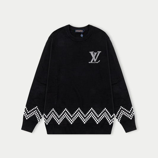 250930 New high-quality soft wool round-neck sweater