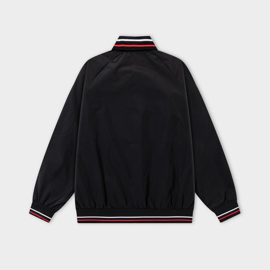251008 New high-quality lapel triangular label windbreaker jacket