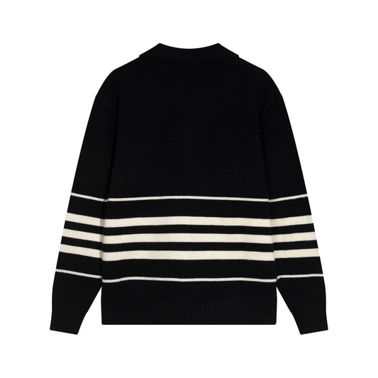 251021 New high-quality rabbit pattern knitted sweater jacket
