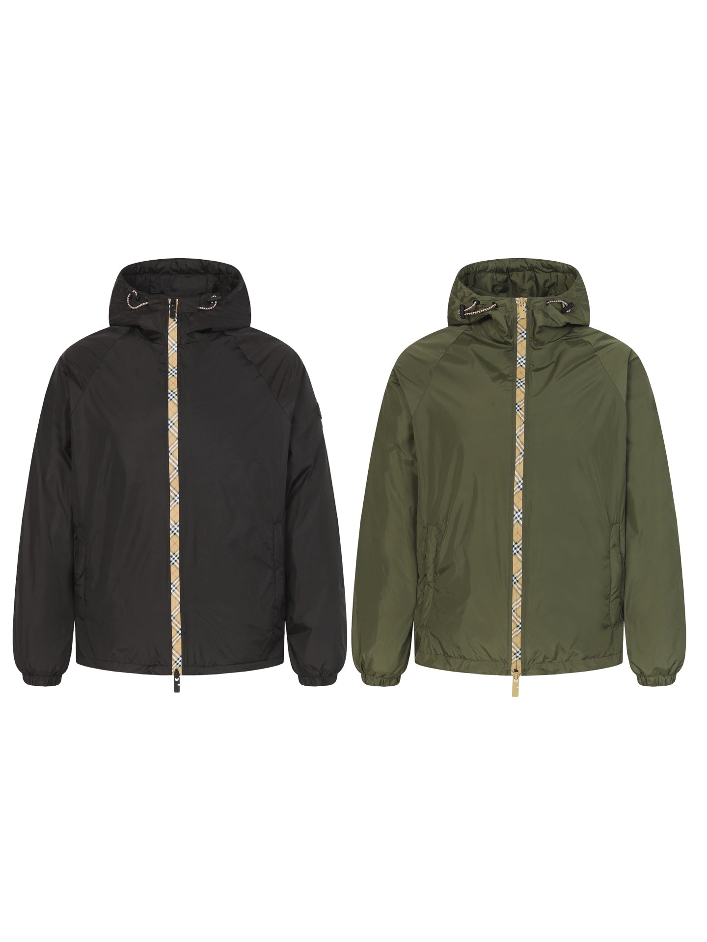 251230 New high-quality nylon hooded jacket