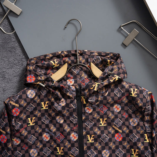 251230 New high-quality full-print windproof jacket