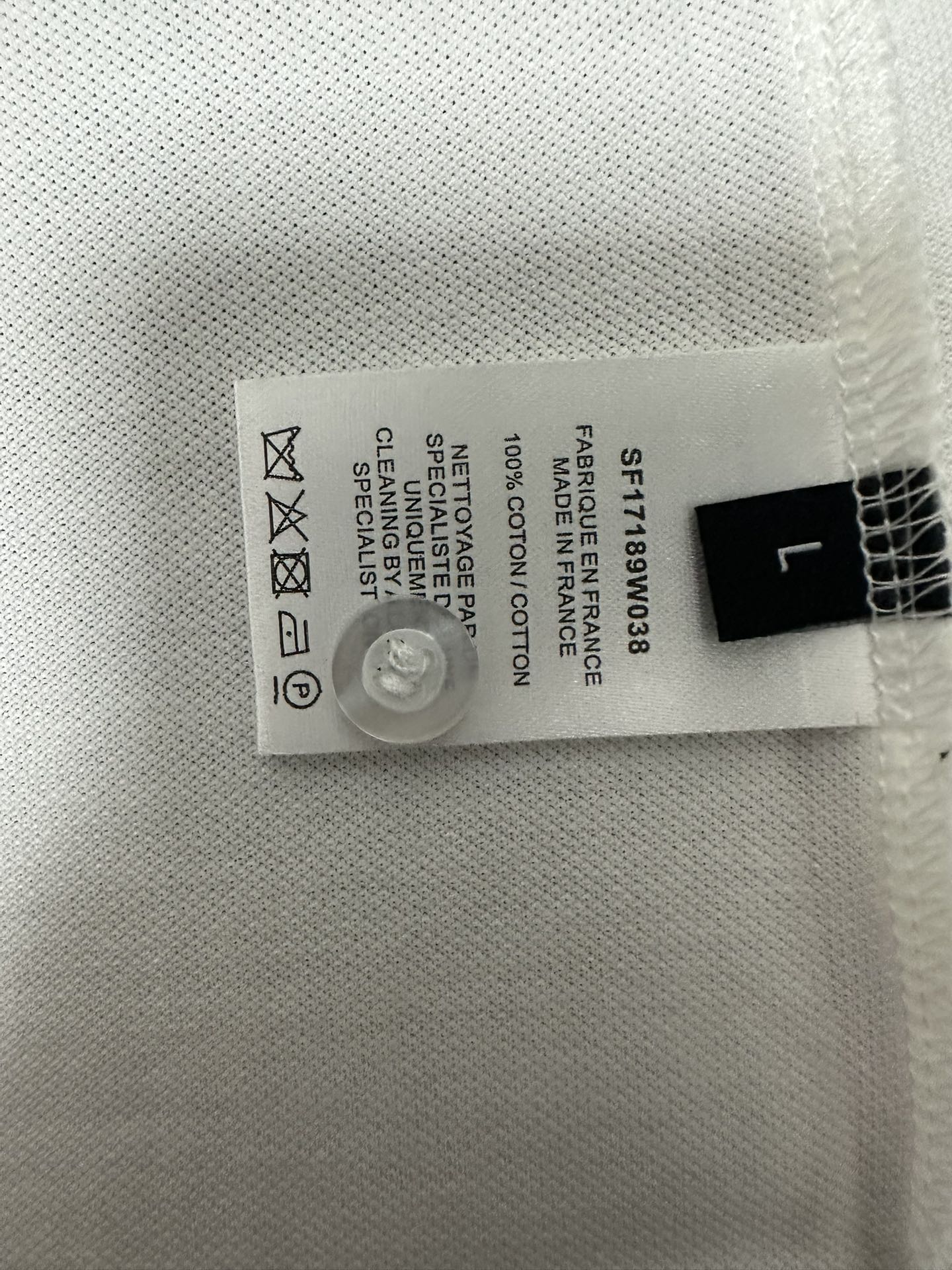 260113 New high-quality classic logo woven tape patchwork polo