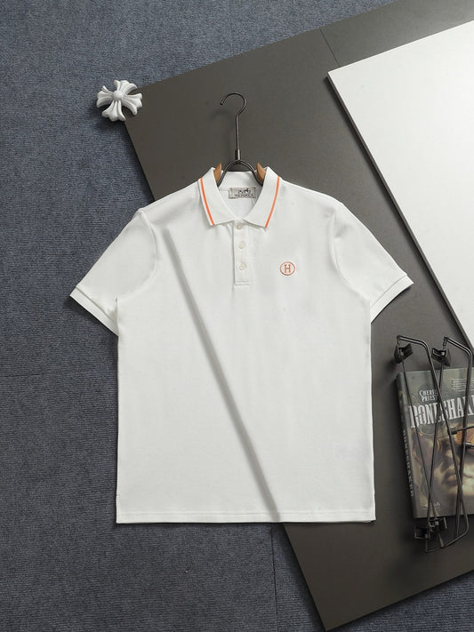 260113 New high-quality classic embroidered polo