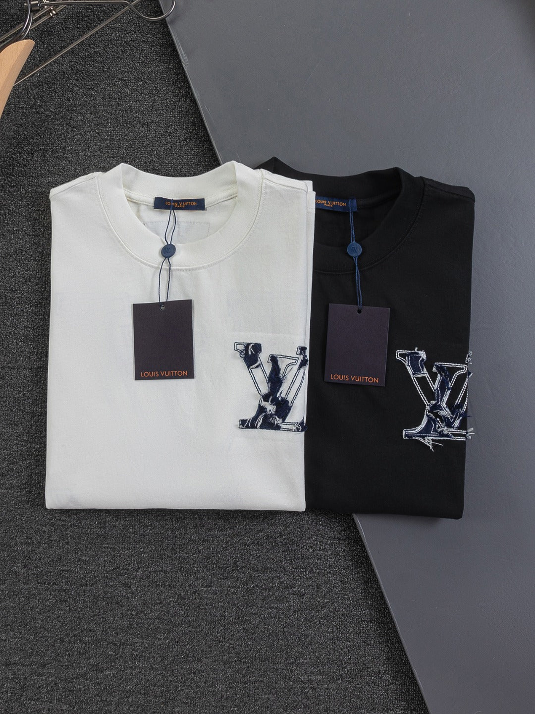 260120 New high-quality special embroidery craft T-shirt