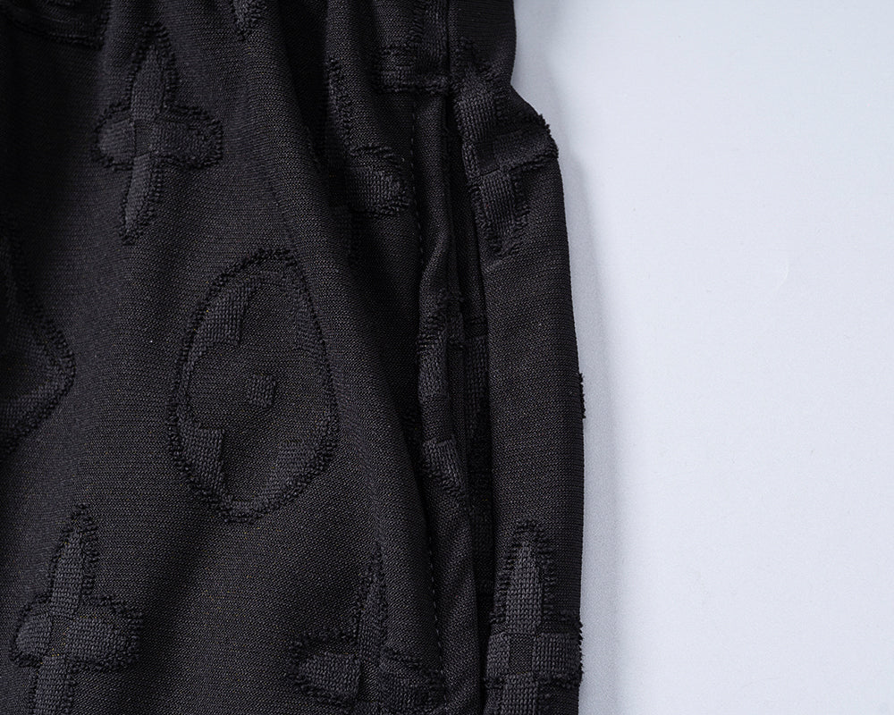 260306 New high-quality custom-made fabric full-print knitted shorts