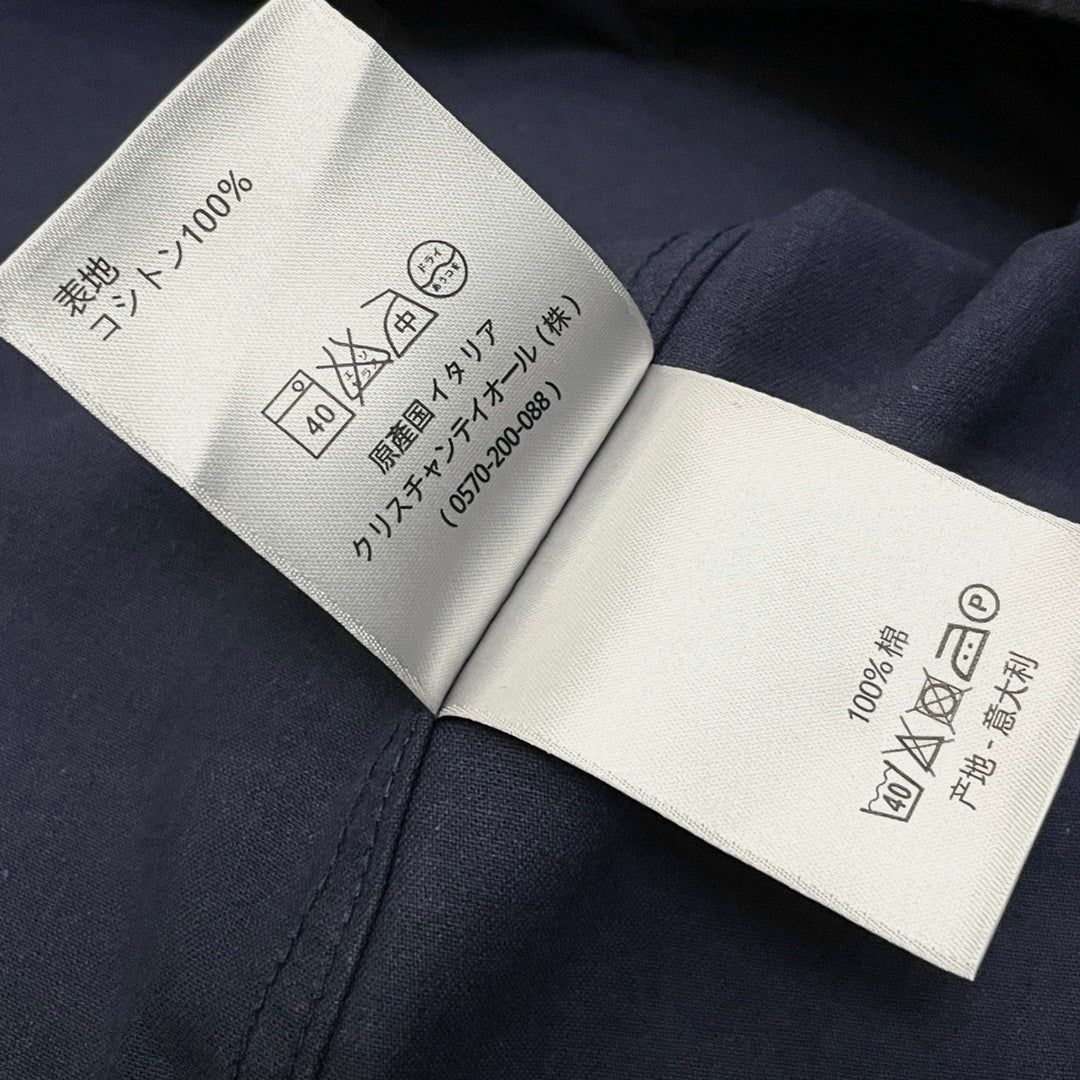 260315 New high-quality full-embroidered letter jacquard logo denim jacket