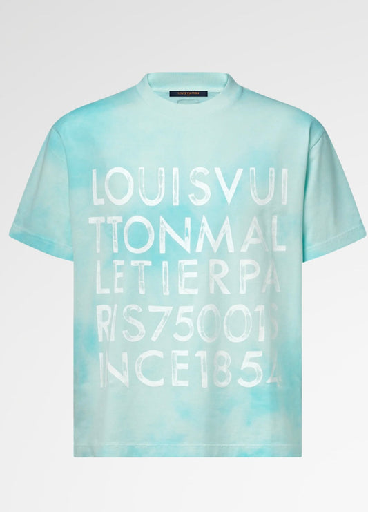 260323 New high-quality tie-dye fabric color T-shirt