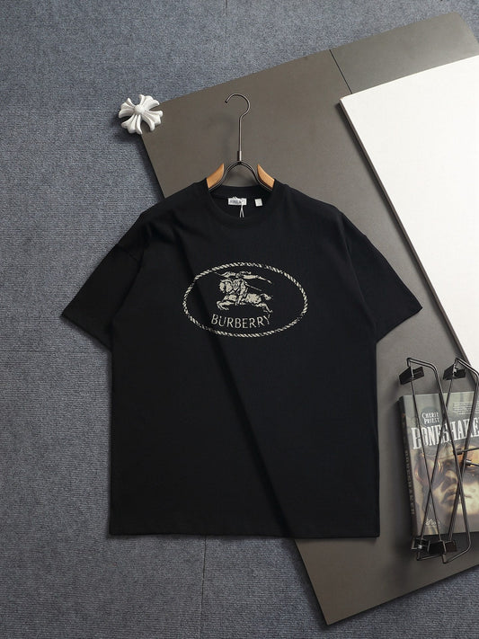 260421 New high-quality classic logo detailed watermark T-shirt