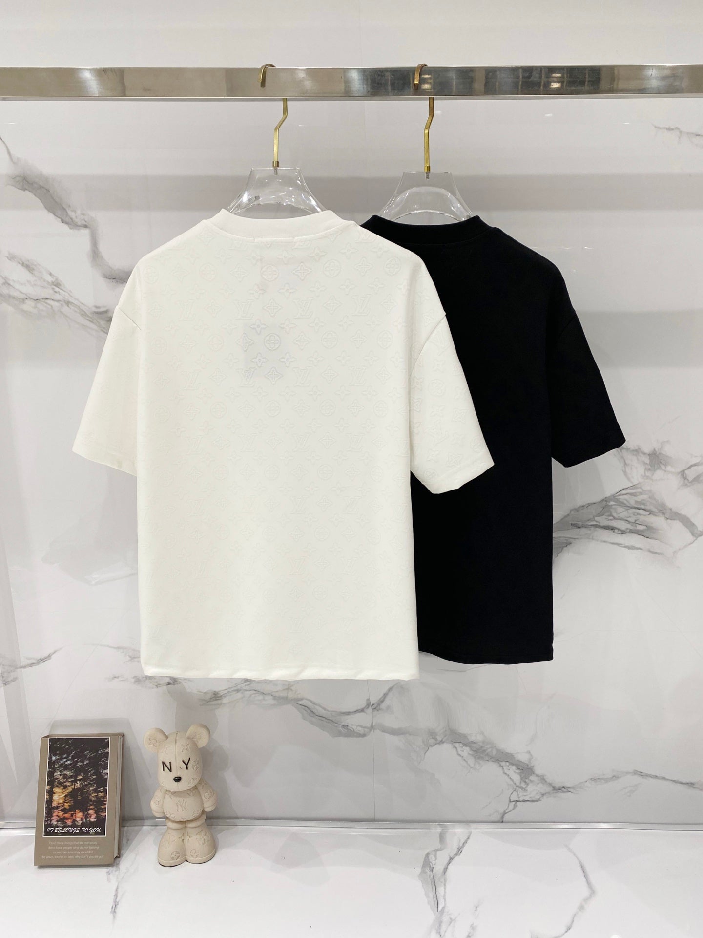 260428 New high-quality textured jacquard pocket T-shirt