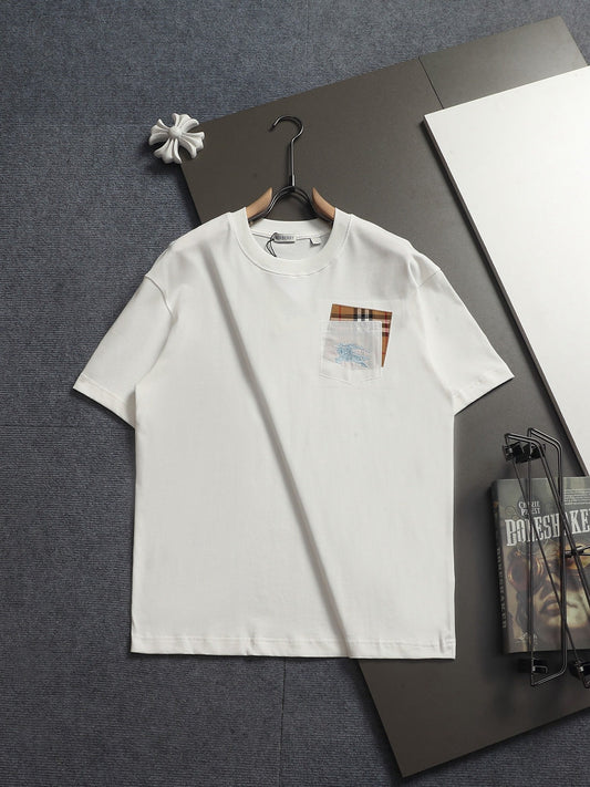 260506 New high-quality embroidered patch T-shirt