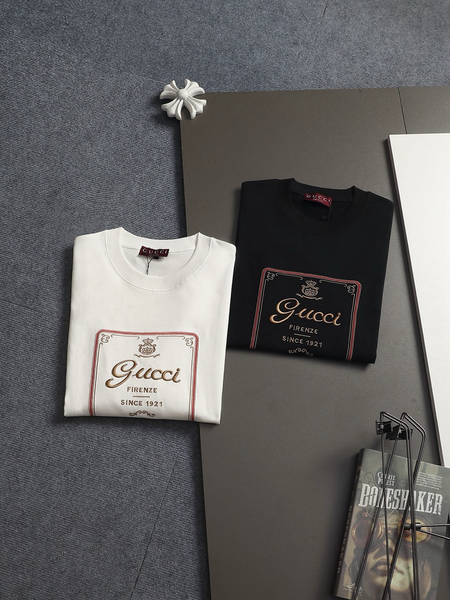 260506 New high-quality custom-made fabric retro-printed T-shirt