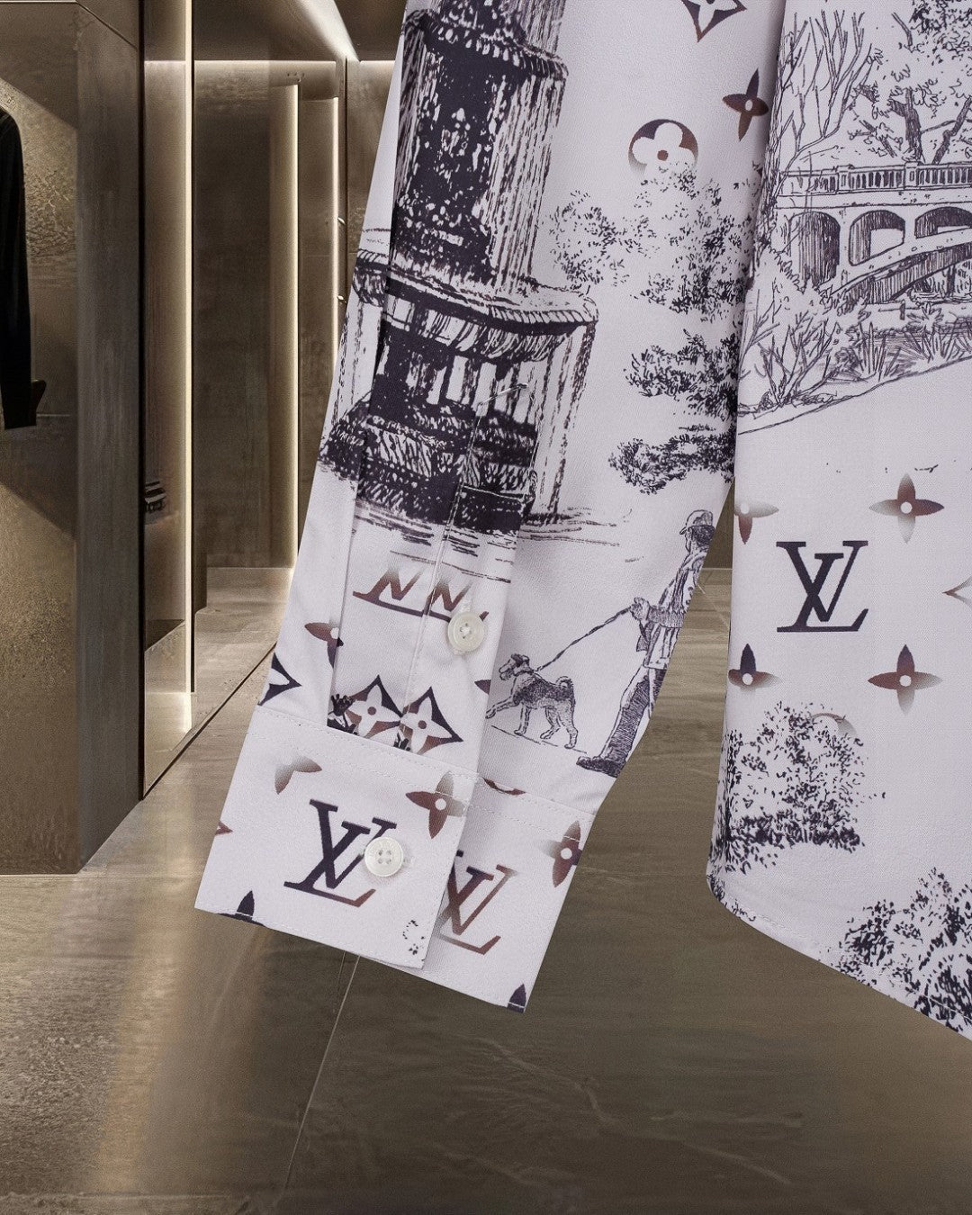 260506 New high-quality full-print long-sleeved shirt