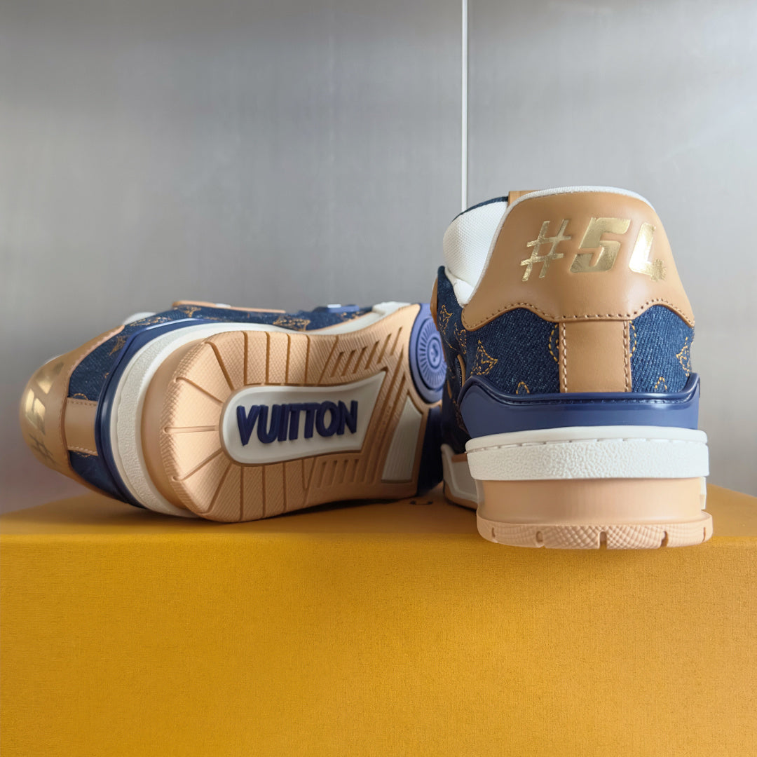 260521 New high-quality denim-style embroidered outdoor fashion sports shoes