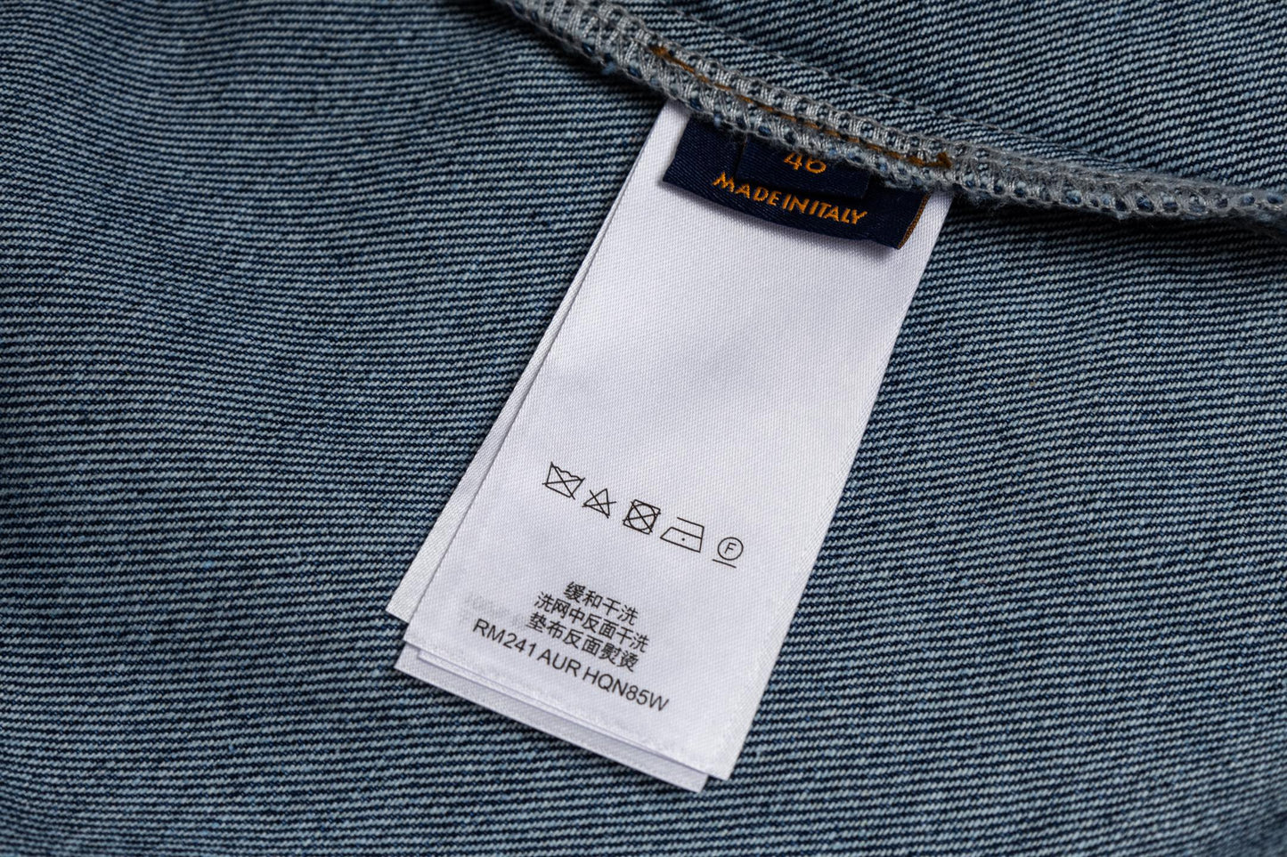 260624 High-quality new embroidered denim short-sleeved shirt set