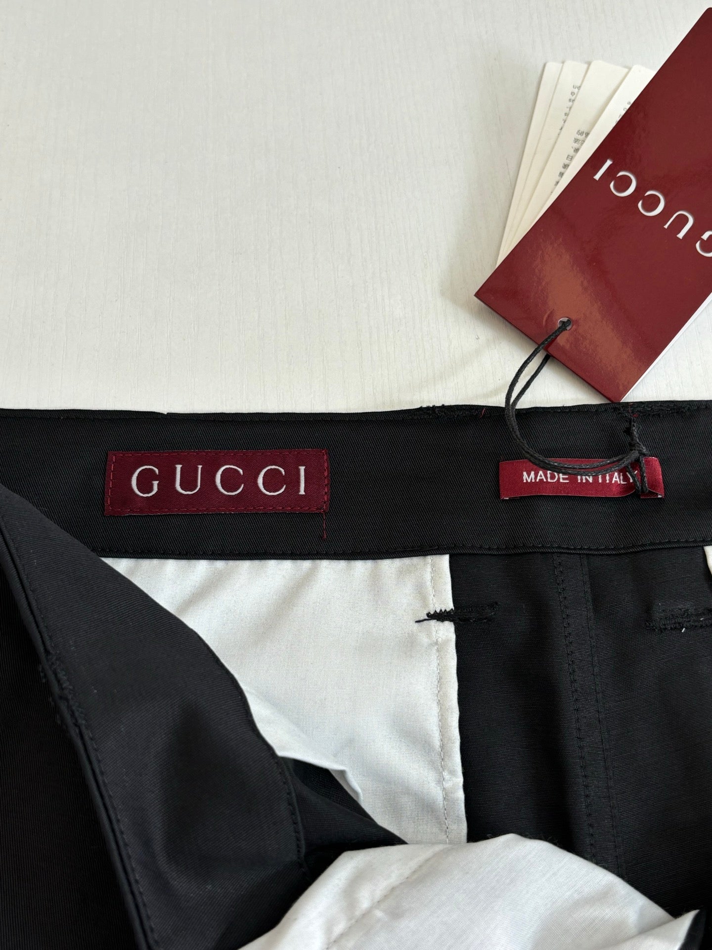 260701 High-quality new lettered crown logo printed twill pants set in straight fit