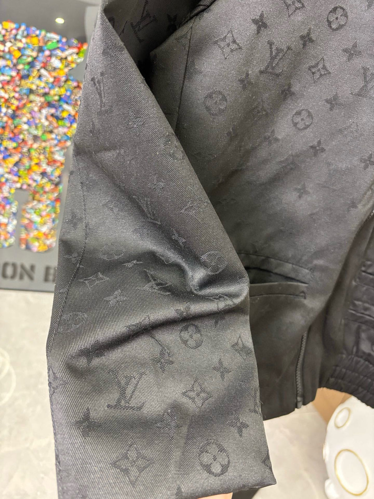 260826 New high-quality full-print textured jacquard business formal jacket