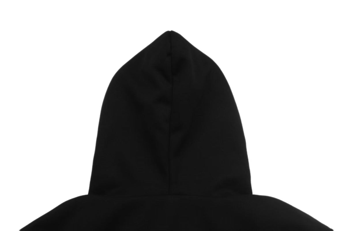 260901 New high-quality letter-shaped oval logo hooded sweatshirt jacket